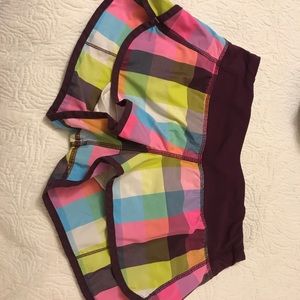 Lulu Lemon shorts size 2